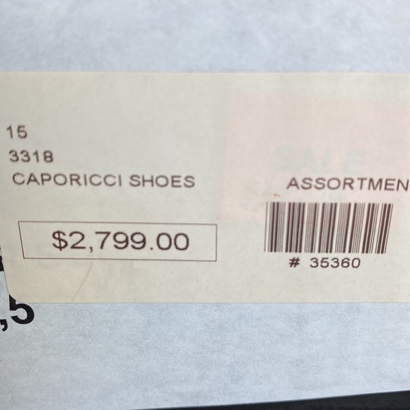 Caporicci Black 2543 Real Alligator shoes - Picture 6 of 6